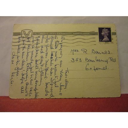 TOBERMORY, ISLE OF MULL, SCOTLAND used postcard 1968 pm #