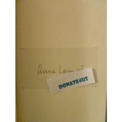RARE SIGNED COPY ANNE LAMOTT PLAN B FURTHER THOUGHTS ON FAITH HCDJ 1st EDITION