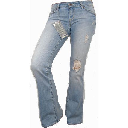 New Junior Womens 7 Regular Cut Bullhead Classic Flare Jeans 29 W 30 L