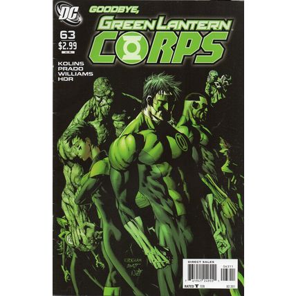 GREEN LANTERN CORPS #63 - DC COMICS (2011)