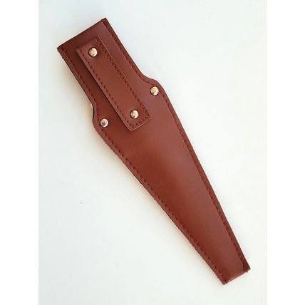 BIOHAZARD 3 Letter Opener Dagger (Gold) w/ Leather Sheath HK Comic Resident Evil