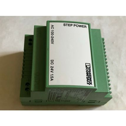 NEW PHOENIX STEP-B-PS-100-240AC/24DC/1.5 POWER SUPPLY,29 38 90 5,Di