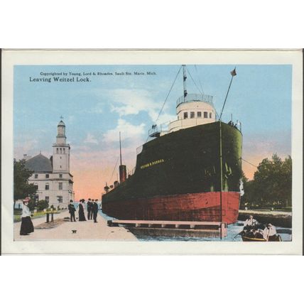 20 Souvenir Views of Sault Ste Marie, Michigan, 1916 - Postcard Views