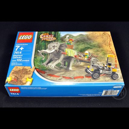 LEGO - Sealed Set – Adventurers – 7414 – Elephant Caravan