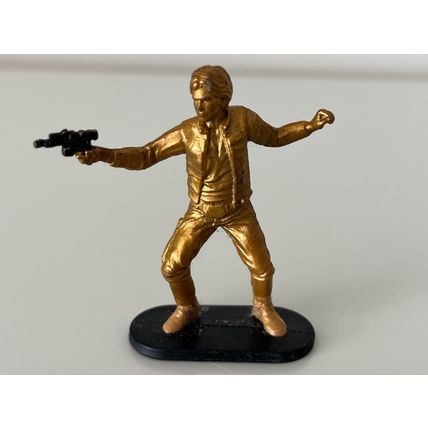 STAR WARS HAN SOLO GOLDEN FIGURINE