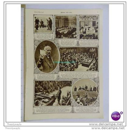 POLITICS 1910-1933, Book Illustration (Print), c1935