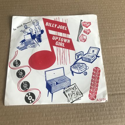 BILLY JOEL - Uptown Girl - Careless talk - A-3775