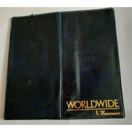 Vintage Thomson Worldwide Holidays Travel Wallet