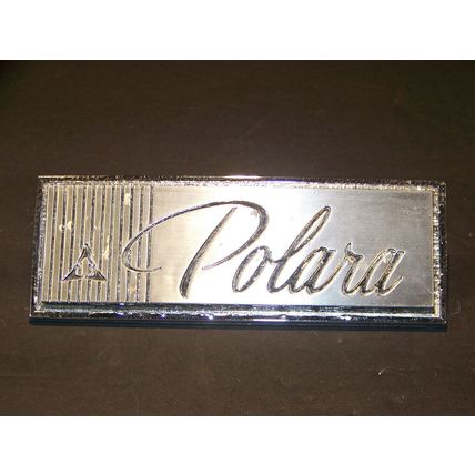 1965 DODGE POLARA FENDER EMBLEM OEM #2524239