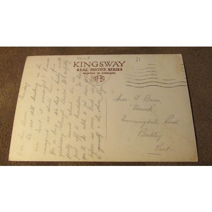 1930s real photo WHS Postcard - Ightham Church - Sevenoaks, Kent