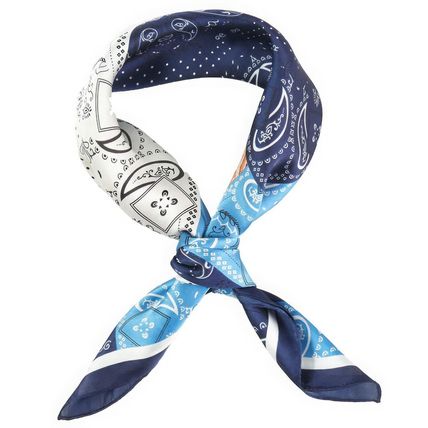 New Paisley Dot Print Bandana