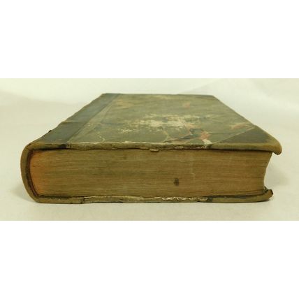 Antique Leather Book Walter Scott Waverley Woodstock 1832 Vol 1 Waverley XL