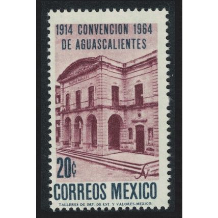 Mexico 50th Anniversary of Aguascalientes Convention 1965 MNH SG#1089