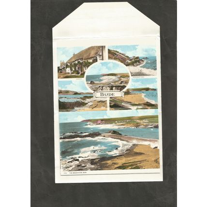 Lettercard Postcard Cornwall Bude