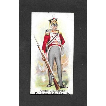 COPE - British Warriors (Black Printing) - 1912 - #45 - Good.