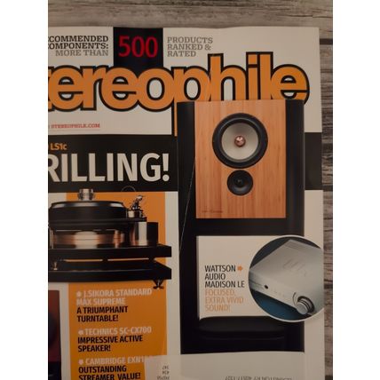 STEREOPHILE MAGAZINE-APRIL 2025-GRIMM AUDIO LS1C-WATTSON AUDIO MADISON LE-FAST