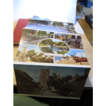 6 view lettercard of HYTHE & ROMNEY MARSH, KENT unused vintage =