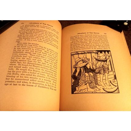 Childrens Book The Adventure Of Tom Sawyer By Samuel L. Clemens 1931 Great Shape