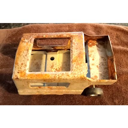 Old Vintage 1970's Tonka Pressed Steel Truck RV Camper Perfect For Restoration