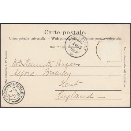 Rigi-First und Vitznau, 1903 - Photoglob AK