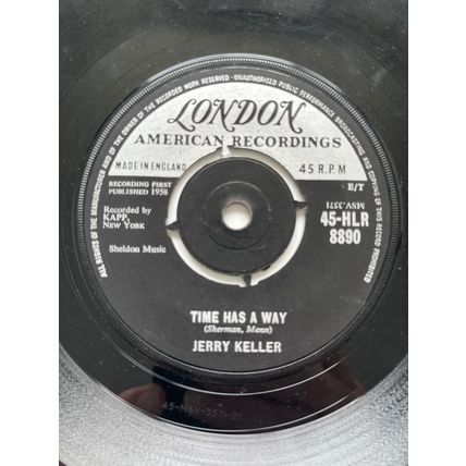 JERRY KELLER - HERE COMES SUMMER (UK 7" VINYL)