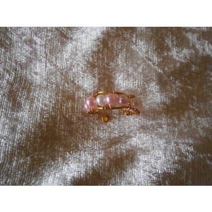 Handmade Ring with Gold Wire