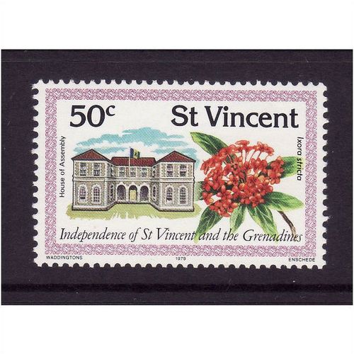 ST VINCENT 1979 50c HOUSE OF ASSEMBY SG 604 U/M MINT