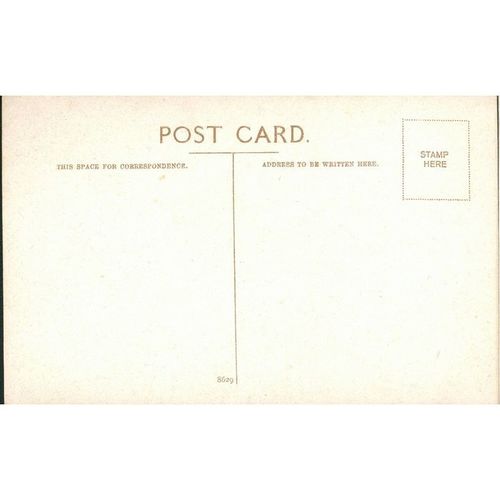 Vintage GB Postcard - Burn's Cottage, Alloway, Ayr, Scotland - 8629