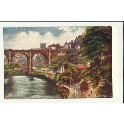 Yorkshire KNARESBOROUGH Tuck Oilette Postcard (1659)
