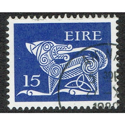 Ireland 1971 Decimal Currency 15p Blue SG356a FU