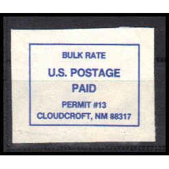 Used Revenue Permit Cloudcroft, NM. E0880