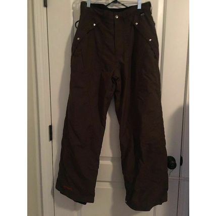 Section Adult Brown Lined Pants Snow Ski Winter Size XS