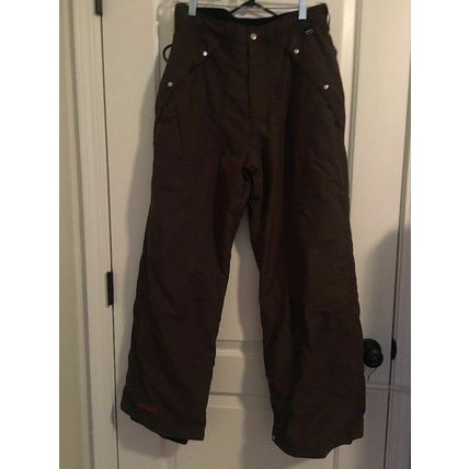 Section Unisex Adult Insulated Pants Size XS Brown