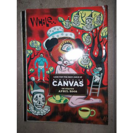 International Tattoo Art Stretching Canvas Magazine #81 2007 Jamie Burton
