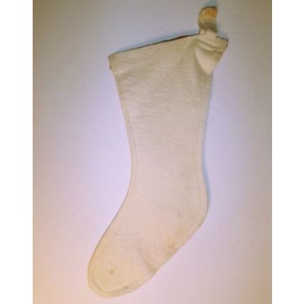 60s Bucilla Handmade 17" Felt Christmas Stocking