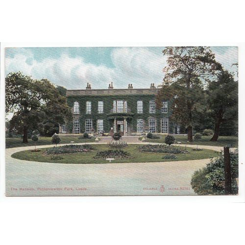 The Mansion Potternewton Park Leeds Postcard West Yorkshire R2331