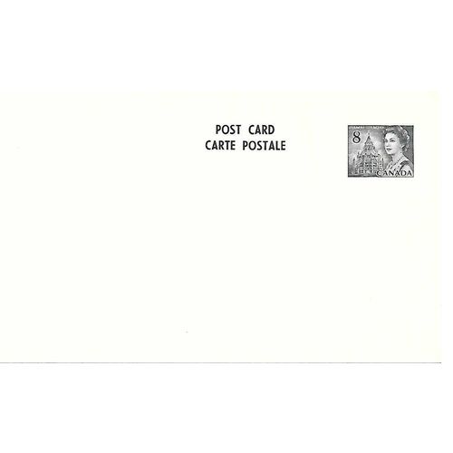 Canada. #P106b Red Cross Postal Card MINT Blood Donor reminder