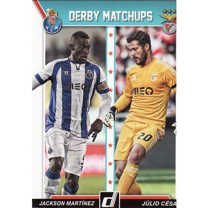 Donruss Soccer 2015 1 Jackson Martinez & Julio Cesar Derby Matchups