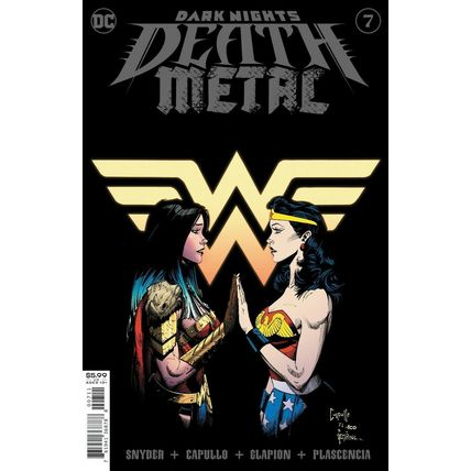 DARK NIGHTS DEATH METAL #7 Foil Enhanced Cover (DC 2020) 1st App YARA FLOR NM