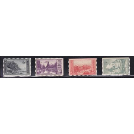 747 8c Zion Park Barely Clears MNH VA0079d