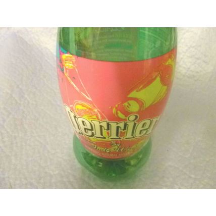 ANDY WARHOL DESIGNED AND ILLUSTRATED PERRIER WATER BOTTLE