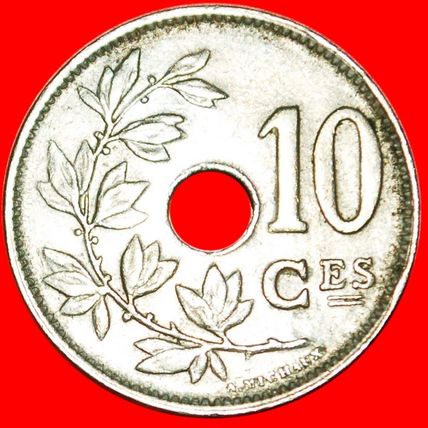 FRENCH LEGEND:BELGIUM★10 CENTIMES 1923! ALBERT I 1909-1934★LOW START★NO RESERVE