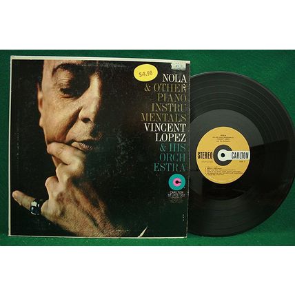 Vincent Lopez - Nola & Other Piano Instrumentals - STLP 12/302 - NM