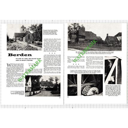 Berden Essex Treadmill - 1964 Article