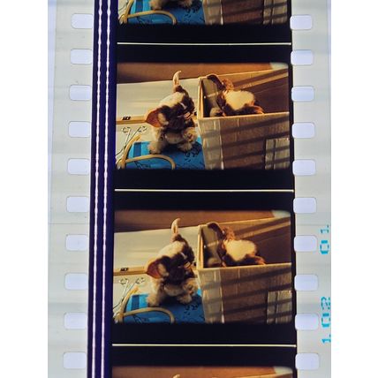 Gremlins. pk DJQ - A 002B. 1 strip of 5 film cells - 35mm