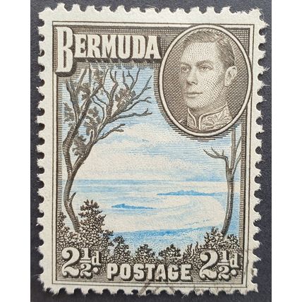Bermuda: 1938-52 2.5d pale blue & sepia-black SG113ab used