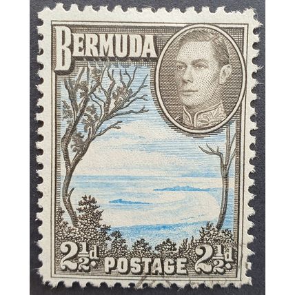 Bermuda: 1938-52 2.5d pale blue & sepia-black SG113ab used