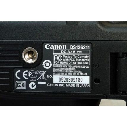 CANON 50D Camera Body NOT working for Parts or Repair