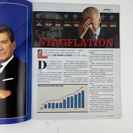 NEWSMAX Magazine Special Report Summer 2022 Independent American Trump 2024