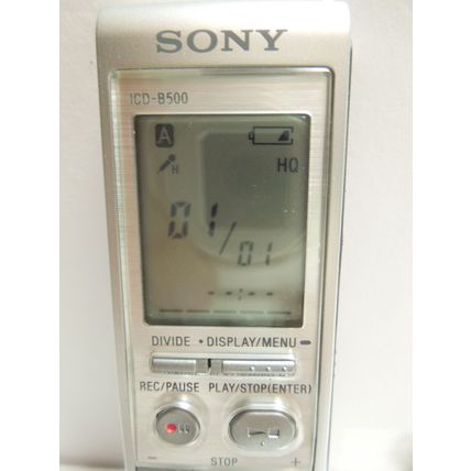 Vintage Sony ICD-B500 Handheld Mini Digital Voice Recorder